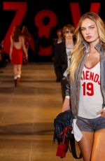 ROMEE STRIJD at Zadig & Voltaire Runway Show in Paris 09/29/208