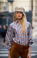 ROMEE STRIJD Out at Paris Fashion Week 09/28/2018