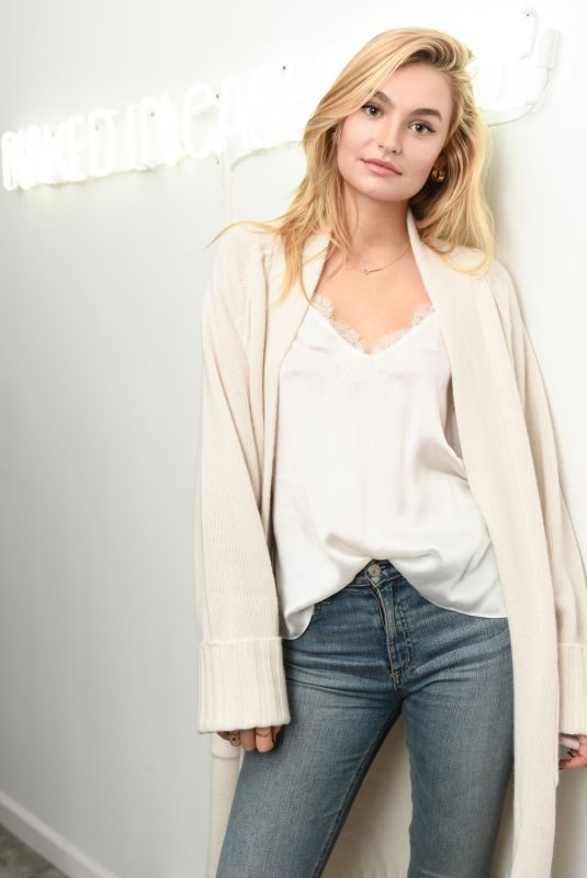 ROOSMARIJN DE KOK at Naked Cashmere x Mark Cross Event at New York Fashion Week 09/13/2018