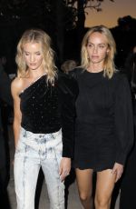 ROSIE HUNTINGTON-WHITELEY and AMBER VALLETTA at Isabel Marant Fashion Show in Paris 09/27/2018