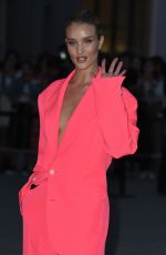 ROSIE HUNTINGTON-WHITELEY Arrives at Versace Show at Milan Fashion Week 09/21/2018