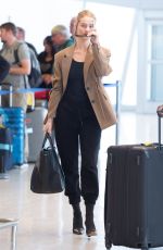 ROSIE HUNTINGTON-WHITELEY at JFK Airport in New York 09/11/2018
