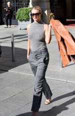 ROSIE HUNTINGTON-WHITELEY Laves Ritz Hotel in Paris 09/26/2018