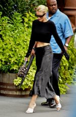ROSIE HUNTINGTON-WHITELEY Leaves Lafayette Restaurant in New York 09/08/2018
