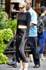 ROSIE HUNTINGTON-WHITELEY Leaves Lafayette Restaurant in New York 09/08/2018