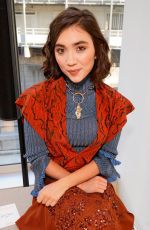 ROWAN BLANCHARD at Chloe Show at Paris Fashion Week 09/27/2018