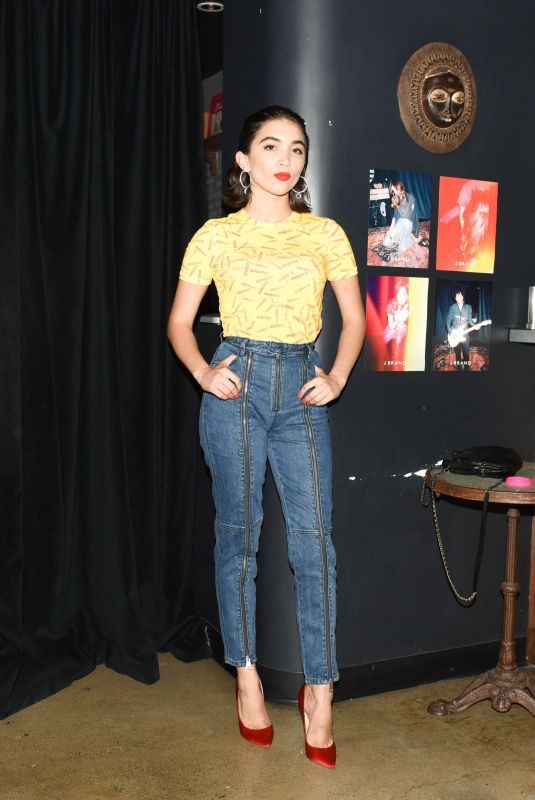 ROWAN BLANCHARD at J Brand Private Concert in Los Angeles 09/04/2018
