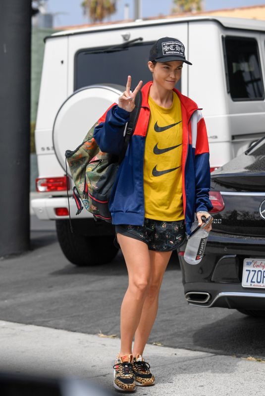 RUBY ROSE Leaves a Gym in Los Angeles 09/03/2018