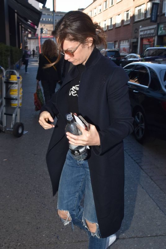 RUTH WILSON Arrives at Her Hotel in Dublin 09/12/2018