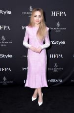 SABRINA CARPENTER at Hfpa and Instyle