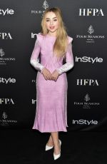 SABRINA CARPENTER at Hfpa and Instyle