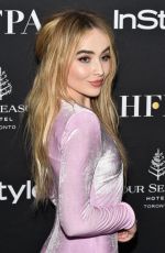 SABRINA CARPENTER at Hfpa and Instyle