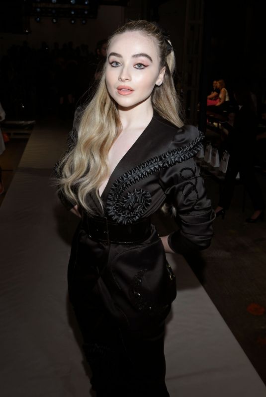 SABRINA CARPENTER at Moschino Fashion Show at MFW in Milan 09/20/2018