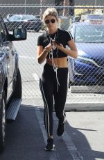 SAHAUNA SEXTON at a Dermatologist Office in Los Angeles 09/26/2018