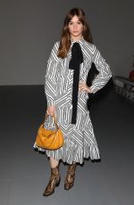 SAI BENNETT at Bora Aksu Show at London Fashion Week 09/14/2018