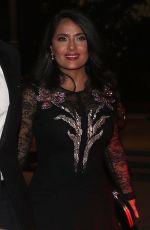 SALMA HAYEK Arrives at Vanity Fair Personality of the Year Awards 2018 in Madrid 09/27/2018