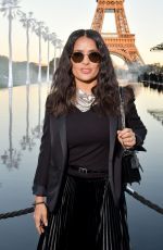 SALMA HAYEK at Saint Laurent Show at Paris Fashion Week 09/25/2018
