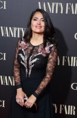 SALMA HAYEK at Vanity Fair Gala in Madrid 09/26/2018