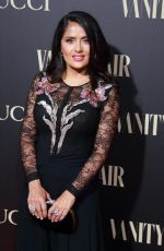 SALMA HAYEK at Vanity Fair Gala in Madrid 09/26/2018