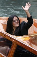 SALMA HAYEK Out and About in Venice 09/02/2018