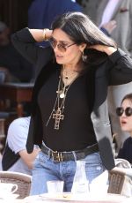 SALMA HAYEK Out and About in Venice 09/02/2018