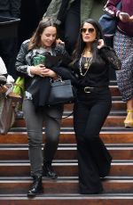 SALMA HAYEK Out in Toronto 09/08/2018