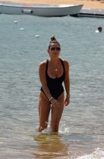 SAM FAIERS in Swimsuit at a Beach in Sardinia 09/11/2018