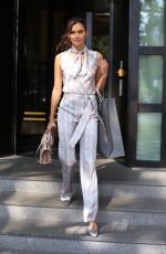 SARA SAMPAIO Arrives at Giorgio Armani Show in Milan 09/24/2018