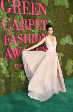 SARA SAMPAIO at Green Carpet Fashion Awards in Milan 09/23/2018