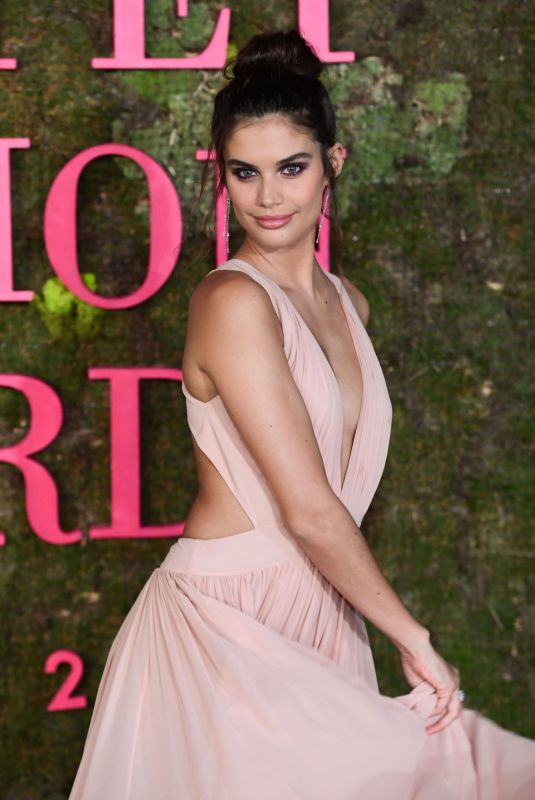 SARA SAMPAIO at Green Carpet Fashion Awards in Milan 09/23/2018