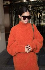 SARA SAMPAIO Leaves Royal Monceau Hotel in Paris 09/26/2018