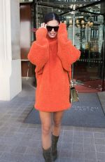 SARA SAMPAIO Leaves Royal Monceau Hotel in Paris 09/26/2018