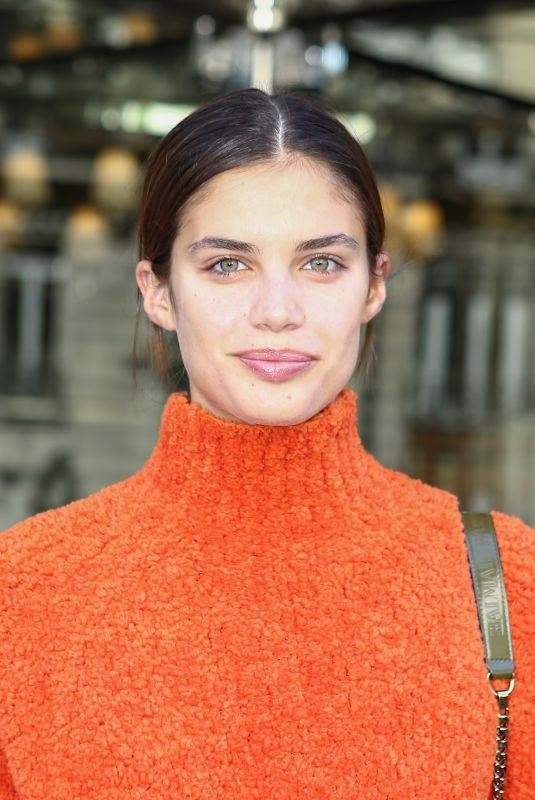 SARA SAMPAIO Leaves Royal Monceau Hotel in Paris 09/26/2018