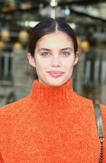 SARA SAMPAIO Out at Paris Fashion Week 09/26/2018