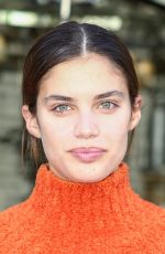 SARA SAMPAIO Out at Paris Fashion Week 09/26/2018