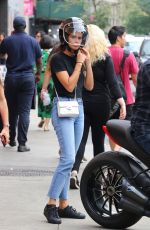 SARA SAMPAIO Out on a Bike in New York 09/01/2018