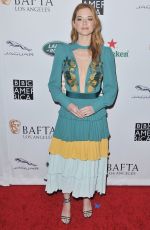 SARAH DREW at Bafta LA + BBC America TV Tea Party in Beverly Hills 09/15/2018