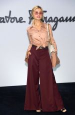 SARAH ELLEN at Salvataro Ferragamo Fashion Show in MIlan 09/22/2018