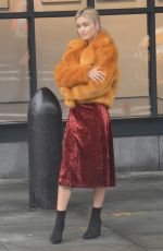 SARAH ELLEN Out at New York Fashion Week 09/12/2018