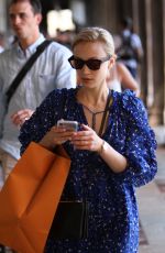 SARAH GADON Out Shopping in Venice 09/04/2018