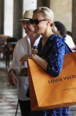 SARAH GADON Out Shopping in Venice 09/04/2018
