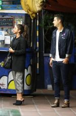 SARAH HYLAND and Wells Adams at Pace Restaurant in Los Angeles 08/31/2018