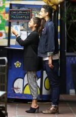 SARAH HYLAND and Wells Adams at Pace Restaurant in Los Angeles 08/31/2018