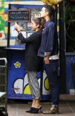 SARAH HYLAND and Wells Adams at Pace Restaurant in Los Angeles 08/31/2018
