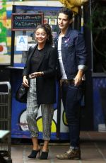 SARAH HYLAND and Wells Adams at Pace Restaurant in Los Angeles 08/31/2018