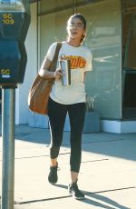 SARAH HYLAND at a Salon in Studio City 09/18/2018