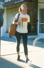 SARAH HYLAND at a Salon in Studio City 09/18/2018