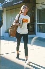 SARAH HYLAND at a Salon in Studio City 09/18/2018