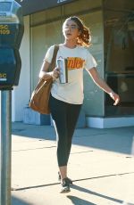 SARAH HYLAND at a Salon in Studio City 09/18/2018