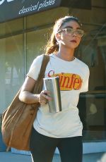 SARAH HYLAND at a Salon in Studio City 09/18/2018